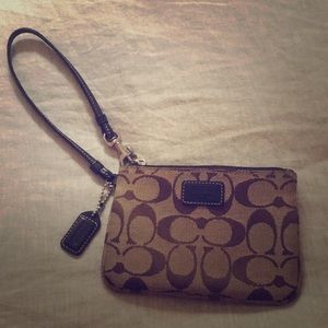 Coach wristlet